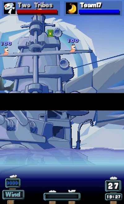 Worms: Open Warfare 2 (DS) Игра для Nintendo DS Картридж, 2008 г Издатель: THQ; Разработчик: Team 17 пластиковая коробка Что делать, если программа не запускается? инфо 3666l.