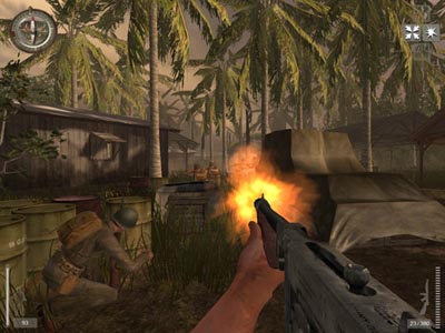 Medal Of Honor: Pacific Assault Director's Edition DVD (DVD-BOX) DVD-ROM, 2004 г Издатель: Electronic Arts; Разработчик: EA Games; Дистрибьютор: Софт Клаб пластиковый DVD-BOX Что делать, если программа не запускается? инфо 2289a.