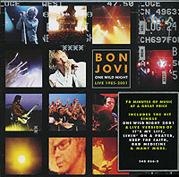 Bon Jovi One Wild Night Live 1985-2001 Формат: Audio CD (Jewel Case) Дистрибьютор: The Island Def Jam Music Group Лицензионные товары Характеристики аудионосителей 2001 г Концертная запись инфо 6045c.