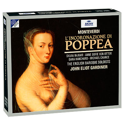 John Eliot Gardiner Monteverdi L'Incoronazione Di Poppea (3 CD) Формат: 3 Audio CD (Box Set) Дистрибьюторы: Archiv Produktion, Deutsche Grammophon GmbH, ООО "Юниверсал Мьюзик" инфо 3228a.
